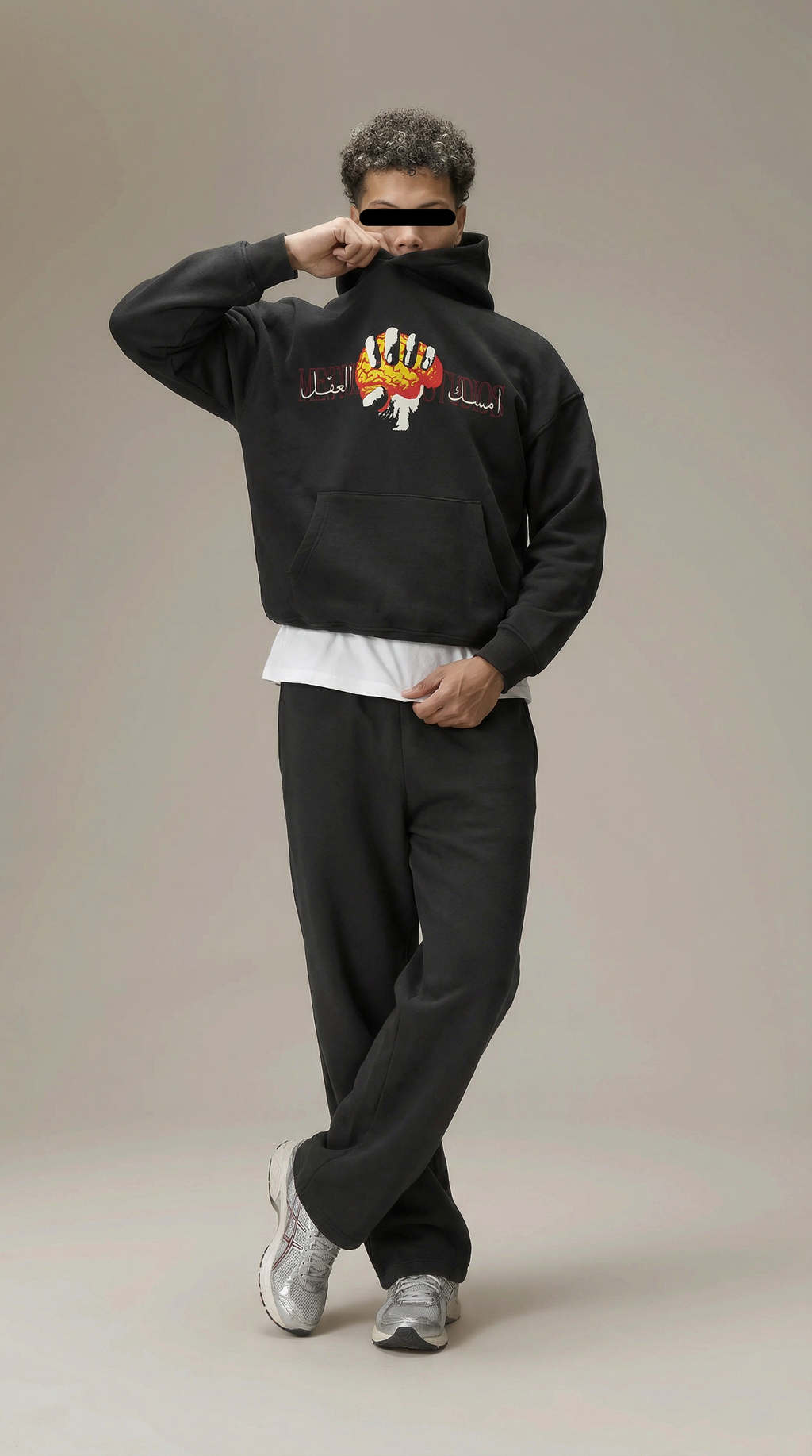 Hold Ur Brain Oversized Hoodie