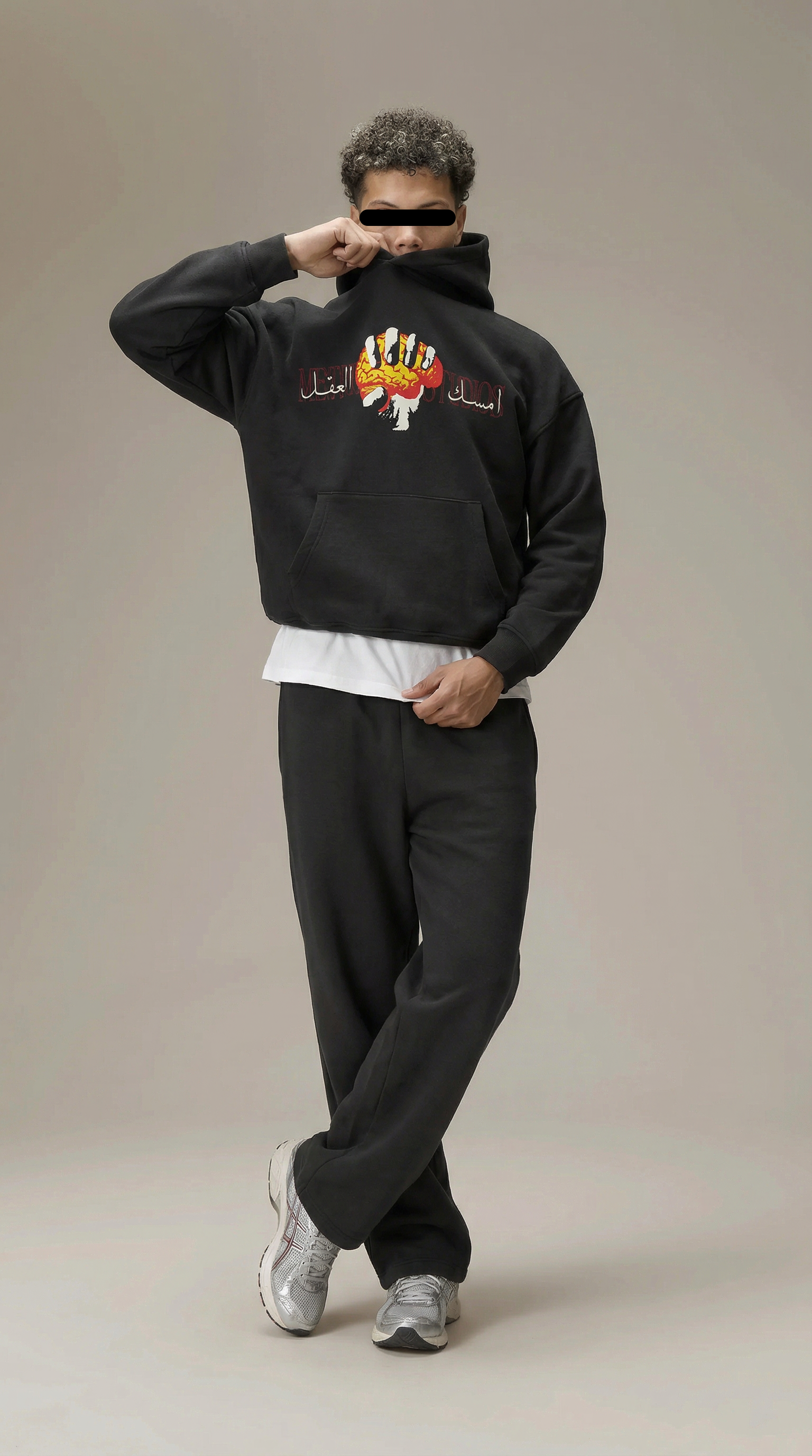 Hold Ur Brain Oversized Hoodie