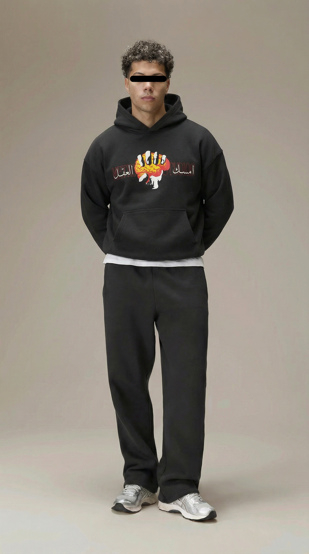 Hold Ur Brain Oversized Hoodie