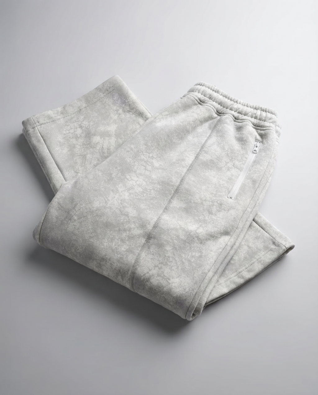 COMF® THUNDER White Cotton Joggers ( Limited Edition )