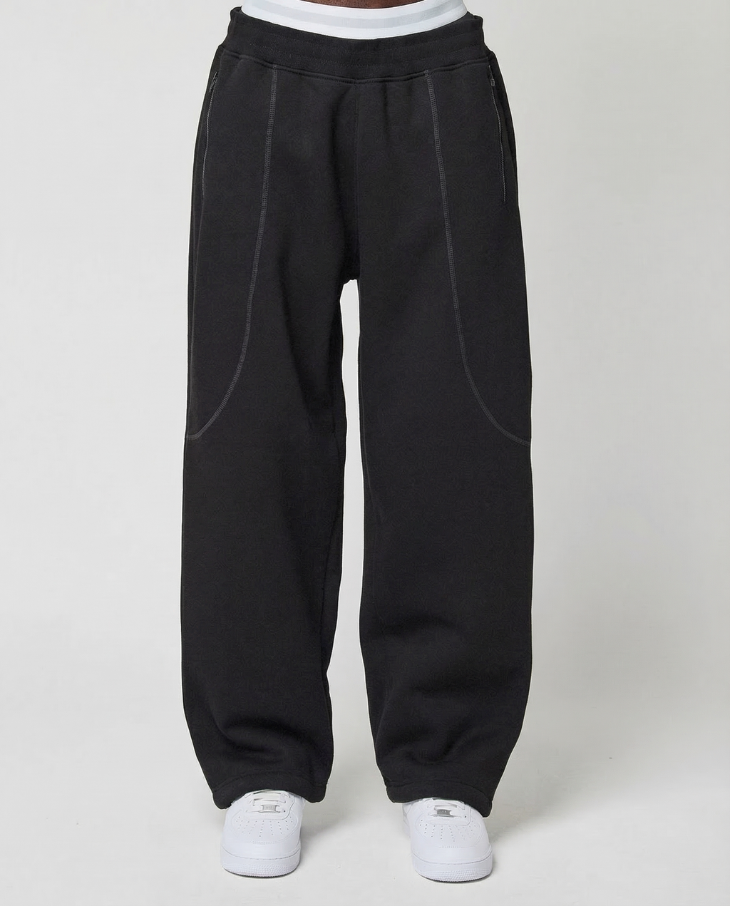 COMF® RICH BLACK Cotton Joggers