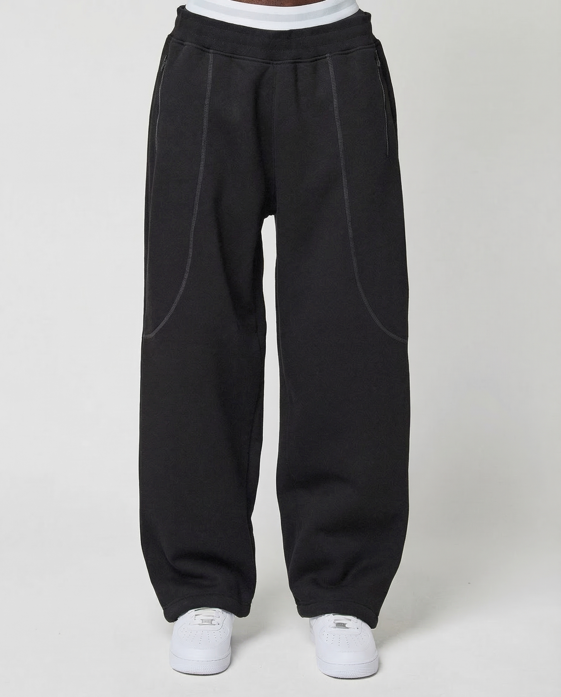 COMF® RICH BLACK Cotton Joggers
