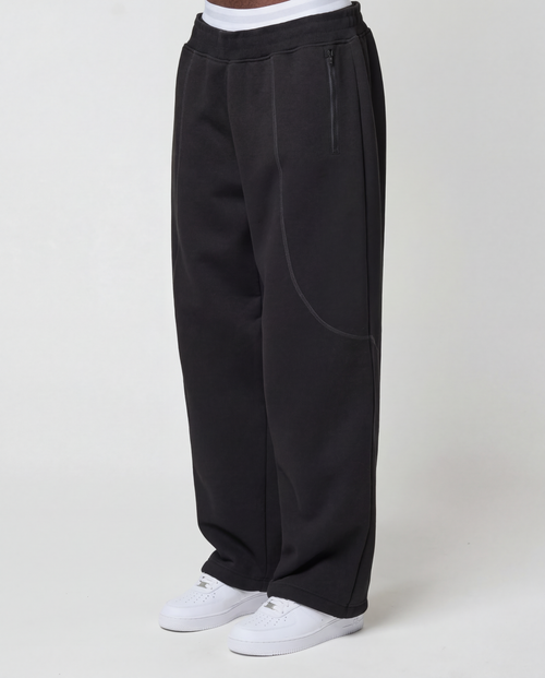 COMF® RICH BLACK Cotton Joggers