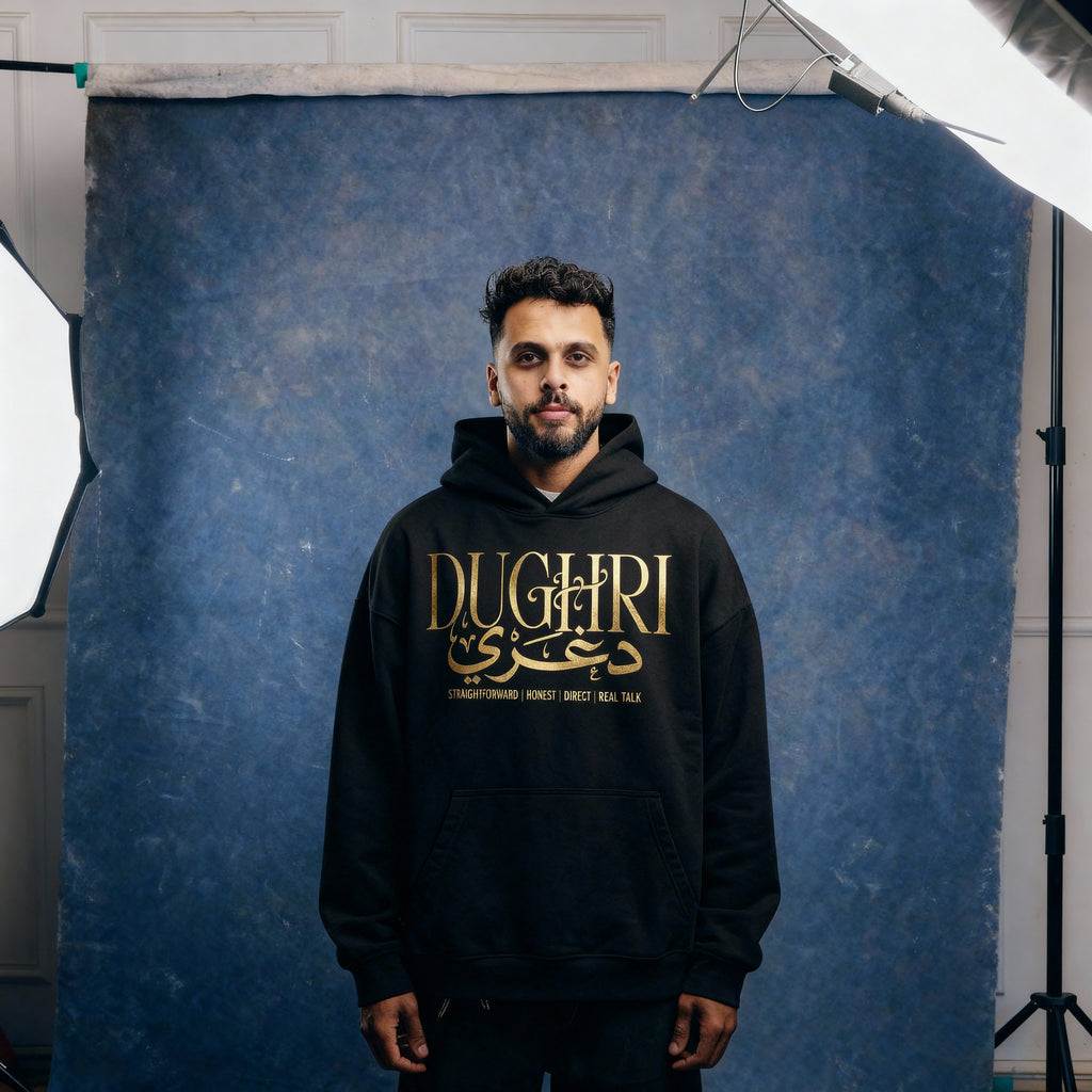 DOGHRY HOODIE ( BLACK )
